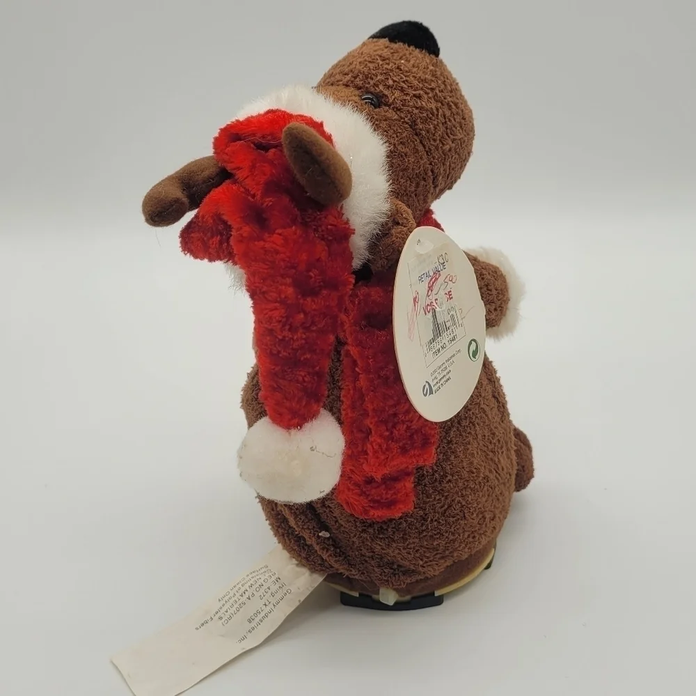 Gemmy Holiday Pals Animated Singing Plush Toy - RARE Reindeer (Does not Dance)
